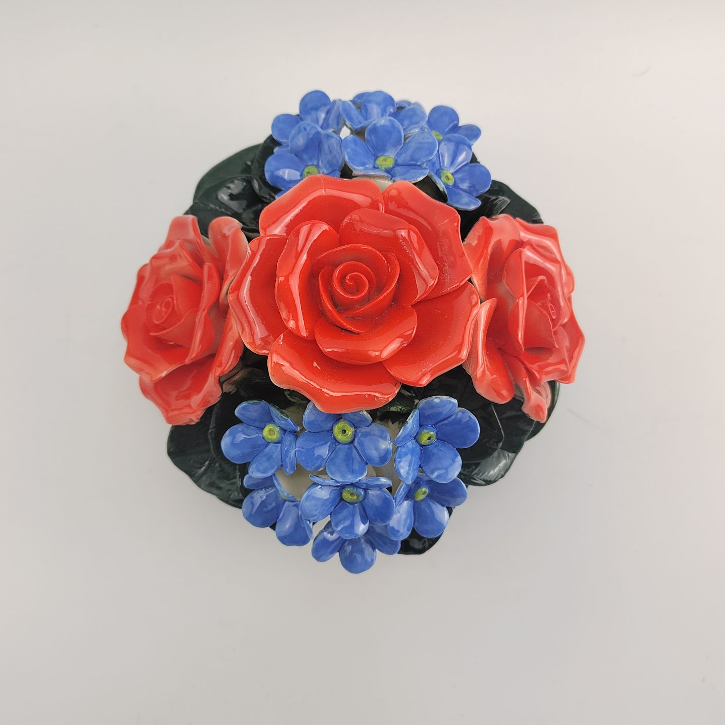 rose + forget me not mix